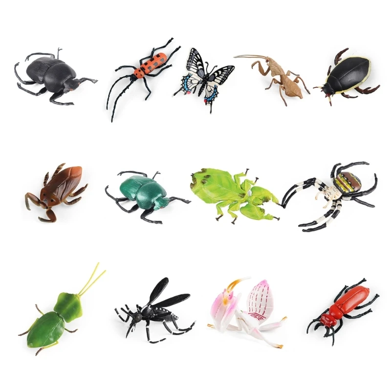 Animal Insect Model Prank Toy Early Education Cognitive Children's Gift Set