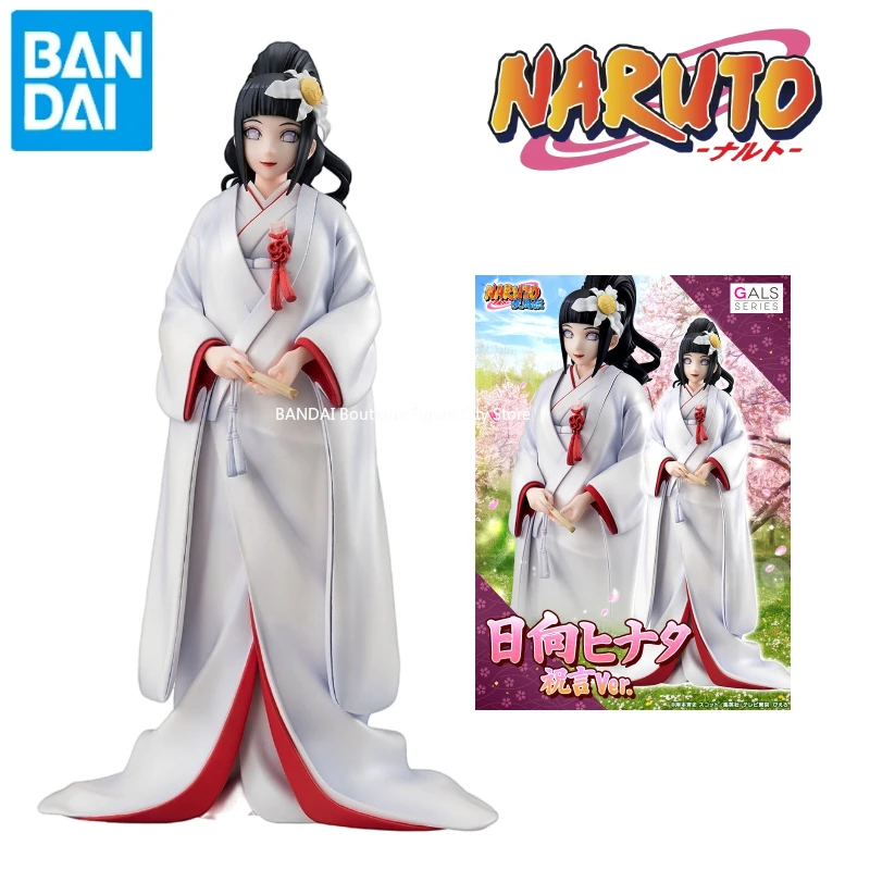 

Brand New Spot Bandai Genuine Naruto Mega House Series G.E.M. Gals Hinata Congratulations Ver. action figure model gift