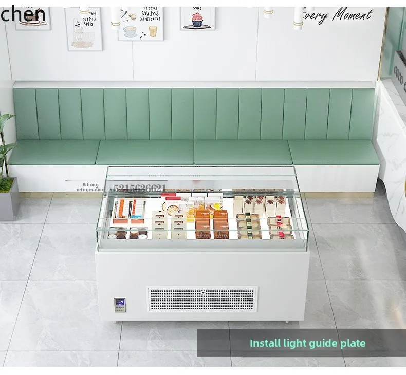 Vetrina per torta sandwich aperta ZML, vetrina per la conservazione della freschezza, frigorifero per yogurt aperto