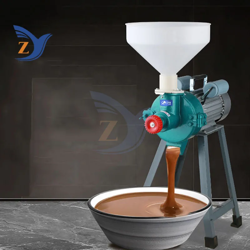 Sesame Peanut Butter Machine Large Capacity Dry and Wet Grinding Soybean Household Pepper Mill Multifunctional Rice Pulp Beater