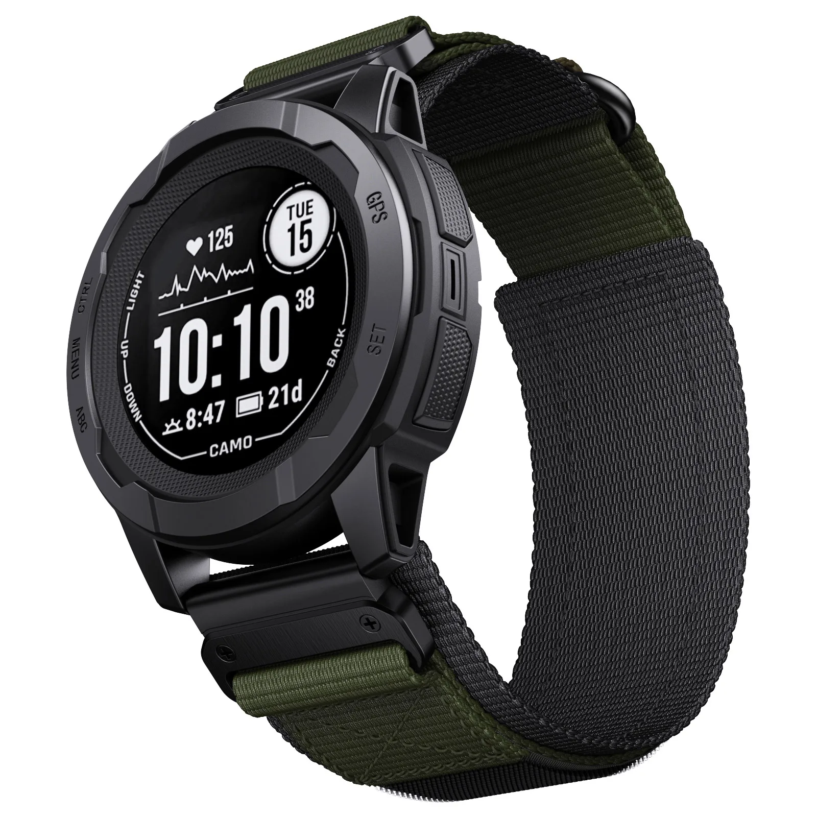 For Garmin Instinct 26mm 22mm Nylon Strap For Fenix 7X 7Pro 6 6X/Epix Pro Gen 2 51mm 47mm Watch Band Instinct 2X Accessories