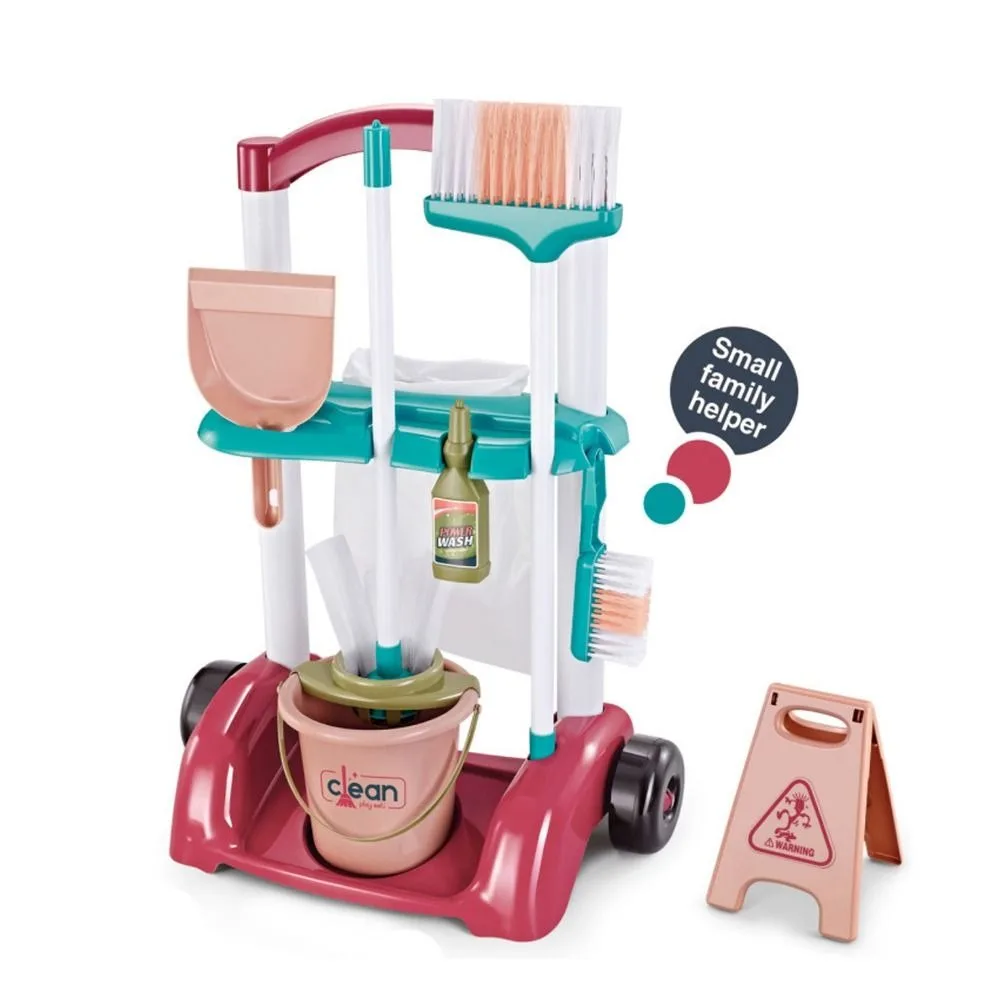 

5/8/18/23PCS Multicolor Cleaning Set Accessories Plastic Pretend House Play Playing House Mini Tool Set Broom and Mop Set