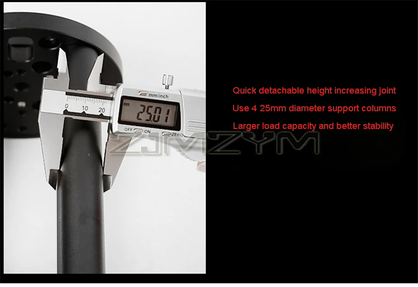 Schnell abnehmbares Höhenverstellgerät Xinda Harmonic Equatorial Meter – Schnelle Installation 200 250 300mm Anti-Beinkick-Schutz – Detail 10