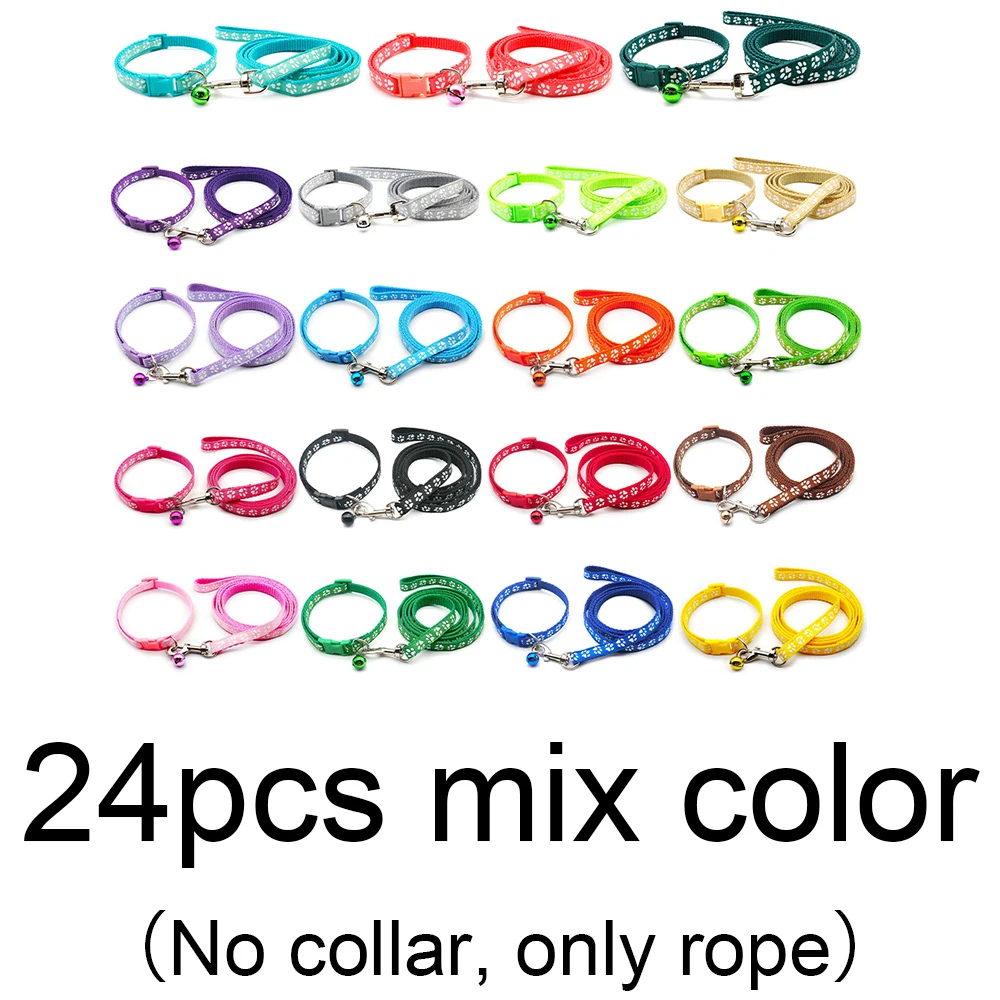 

Индивидуальная веревка смешанных цветов 24 шт. (без воротника, только Веревка)