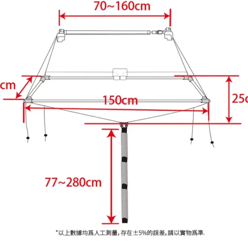 Adjustable Length Air Conditioner Cleaning Washing Cover Ceiling Wall Mounted Air Conditioning Cleaner Washing Tools