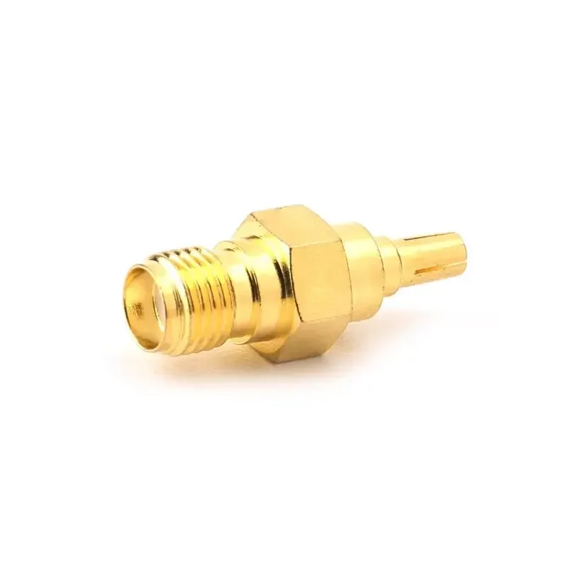 Male Plug To SMA Female Jack Straight RF Connector Coaxial Converter