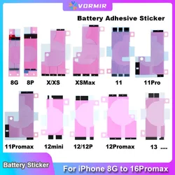 Battery Sticker Adhesive Glue Tape Strip For iPhone 16 15 14 13 12 11 Pro Max 8 Plus X XR XS Battery Repair Replacement Parts