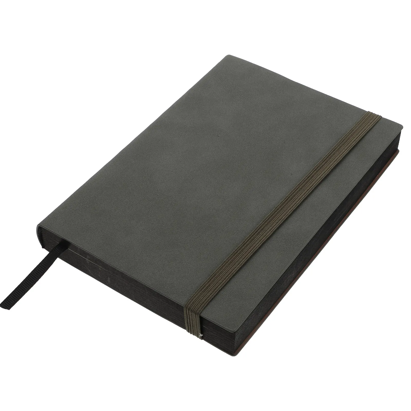 

Simple Notebook Horizontal Grid Imitation Cover 140 Pages Students Stationery Creative Notepad Office Supply Portable