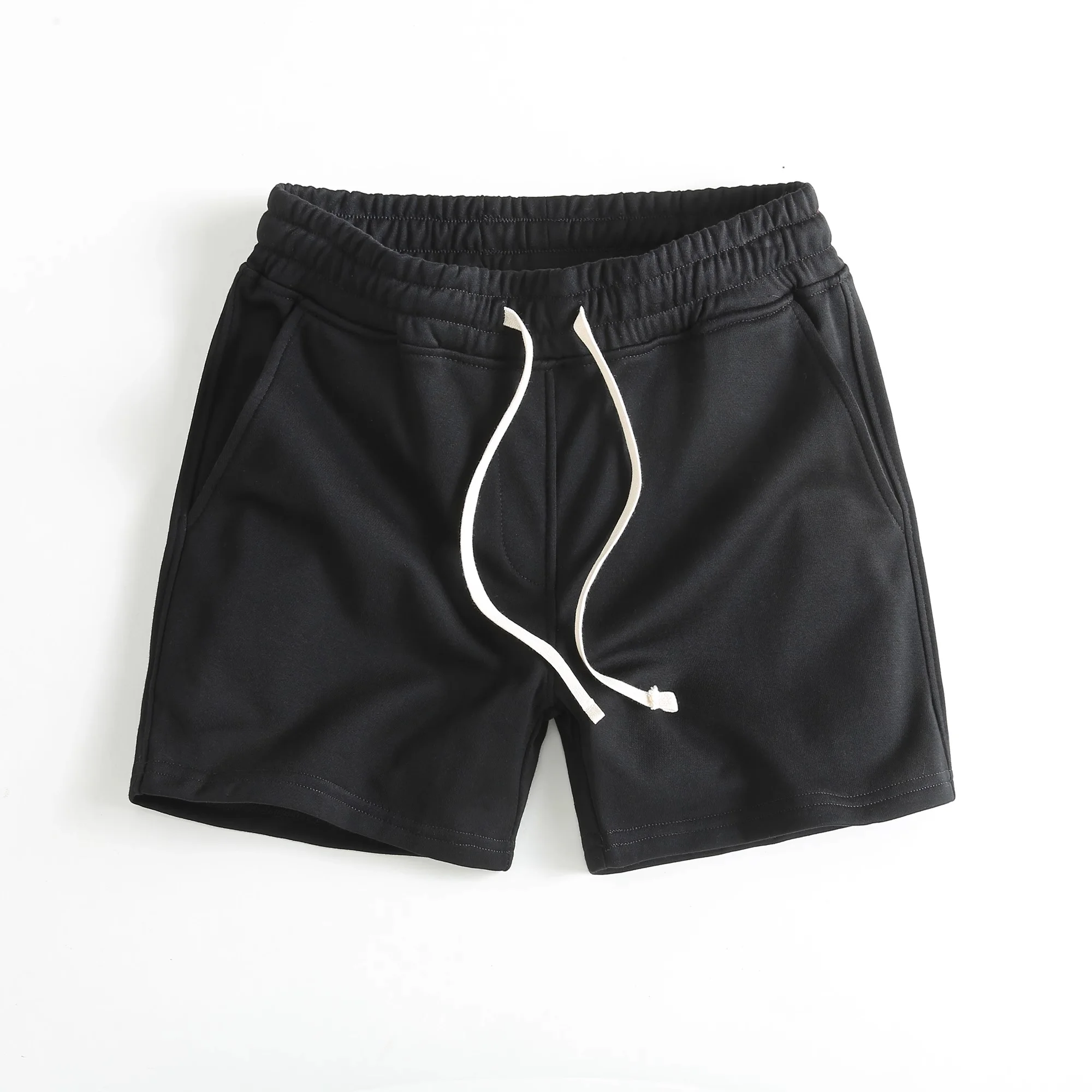 

Summer Casual Fitness Shorts Men's 3/4 Length Running Elastic Thin Home Comfortable Breathable Straight Leg Youth Fashion