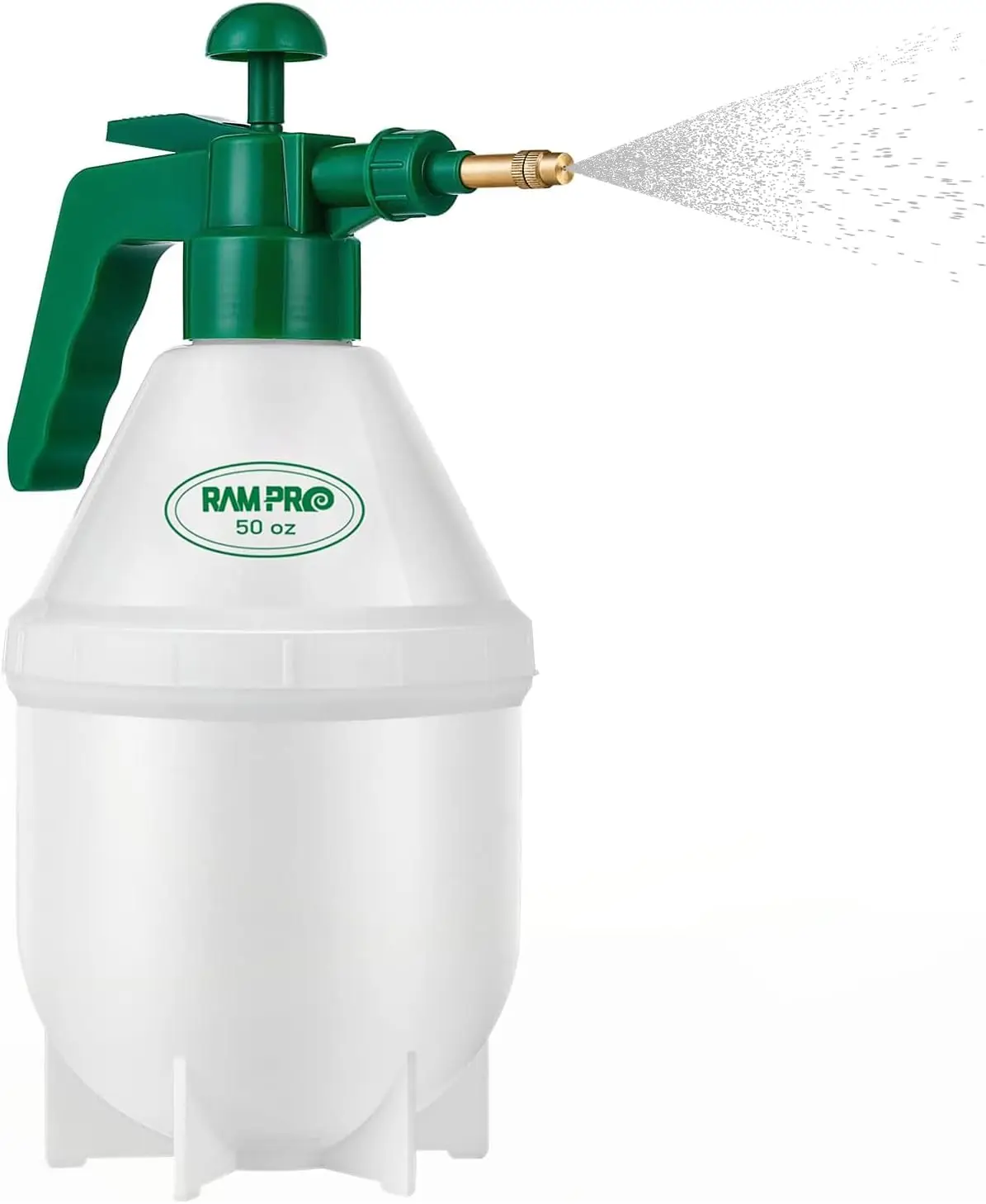 

1.5L Continuous Pump Sprayer with Adjustable Brass Nozzle for Garden, Plants, and Cleaning