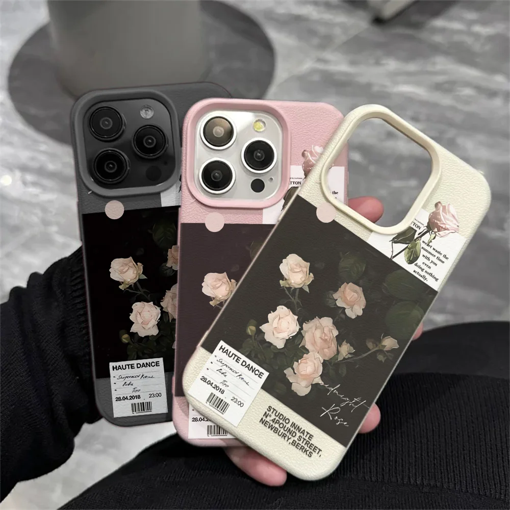 Flower Phone Case For Samsung S25 Ultra S26 S23 S24 A06 A07 A15 A16 A34 A53 A54 A35 A55 A17 A26 A36 A56 Fashion Aesthetic Case