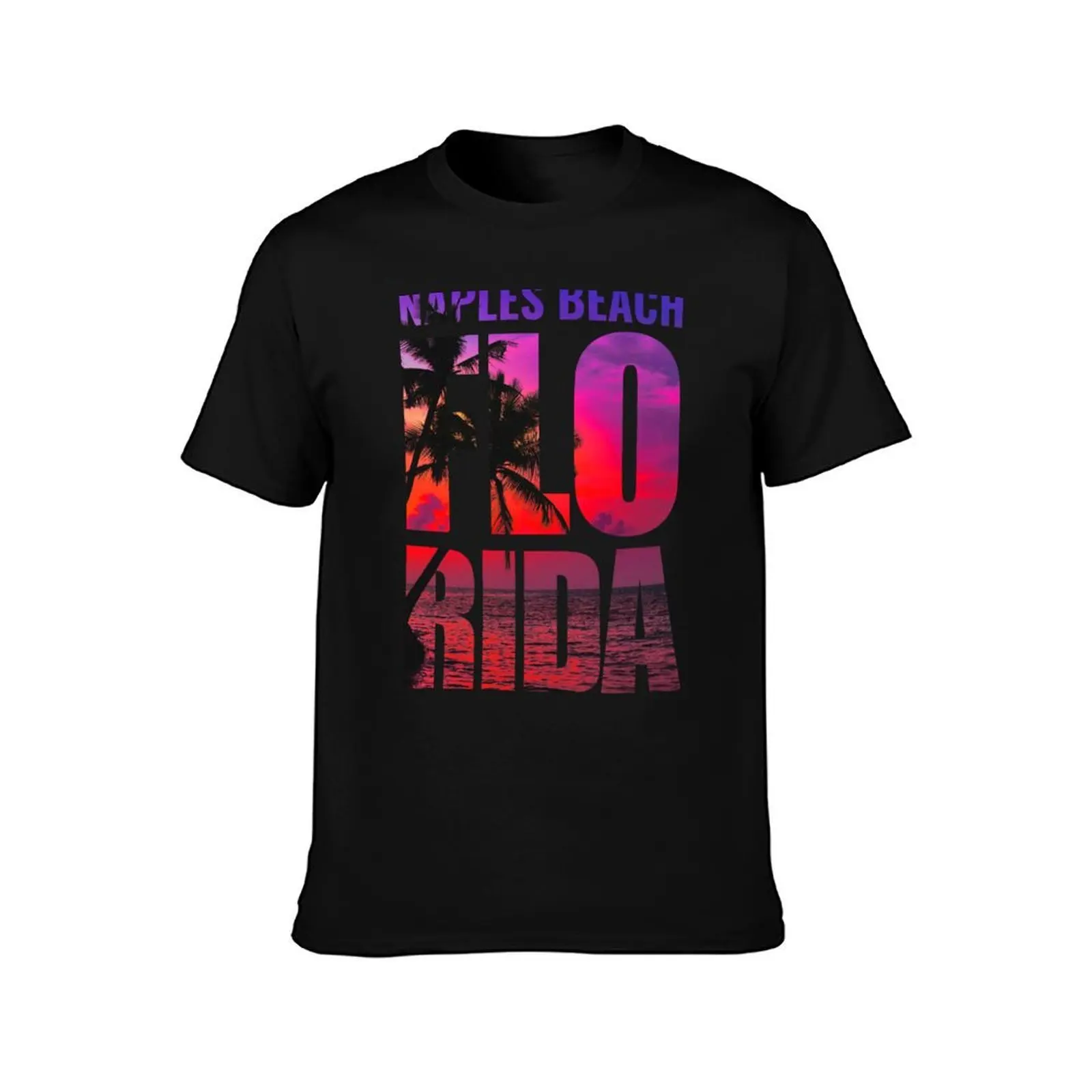 naples beach florida evening sunset T-Shirt Plus Size Comfort Fit Tee T-Shirt