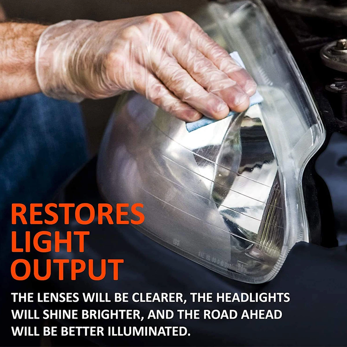 

Car Headlight Restoration Polishing Restorer Paste 30g/100g Headlamp Repair Cleaning Oxidation Remover RG322