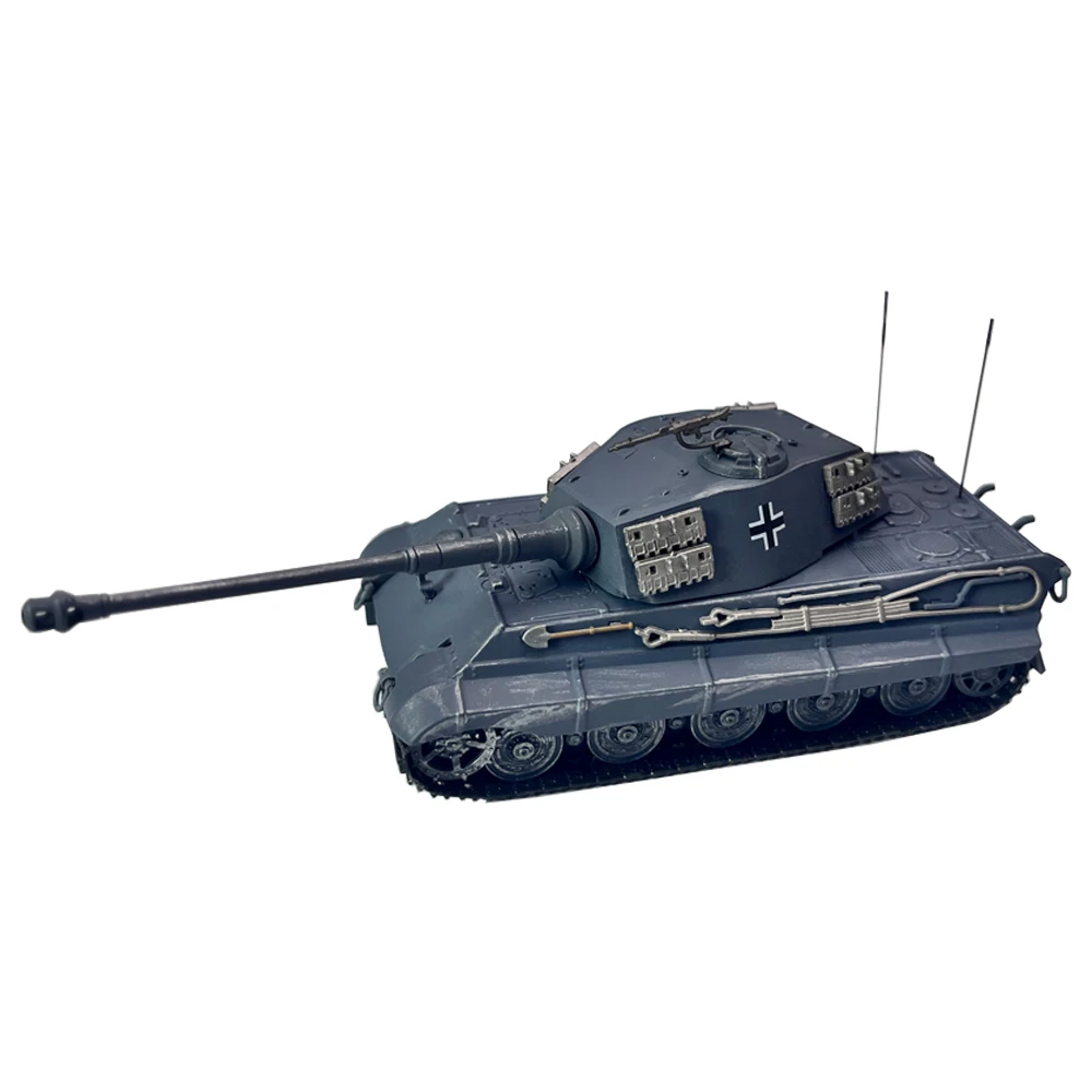 1/72 Niemcy King Tiger Tank Gotowy model wojskowy Panzerkampfwagen VI Ausf.B Aluminiowa ozdoba statyczna Zabawka Prezent