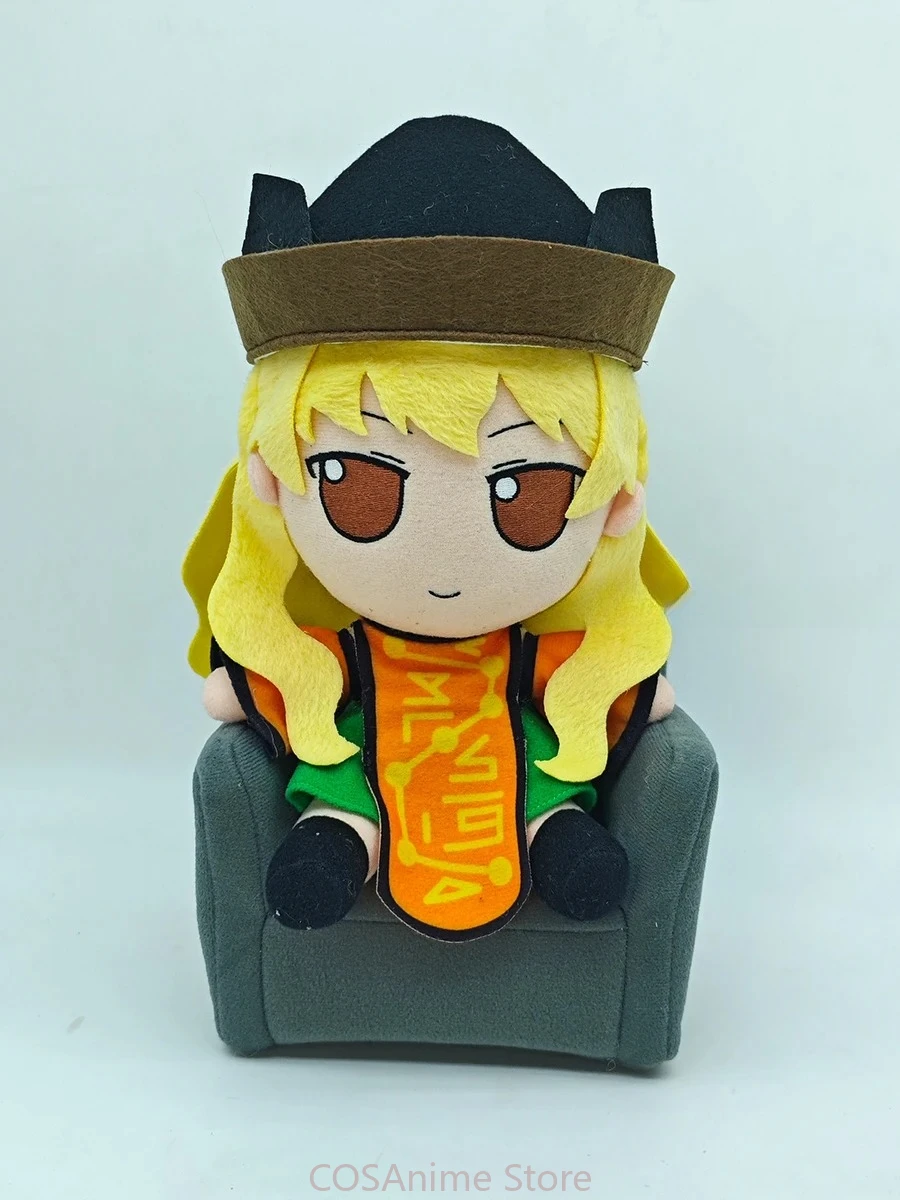 

Плюшевая игрушка-подушка Matara Okina Touhou Project Fumo, сидячая фигурка 20 см, японская аниме-модель, аниме-косплей, мультяшный талисман, рождественский подарок