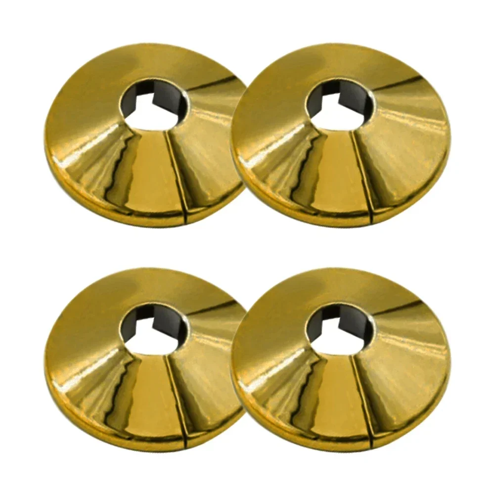 4pcs 15mm Pipe Cover Decorative Angle Valve Radiator Pipe Cover Pipe For Duct Faucet Covers Home Decor Accessories