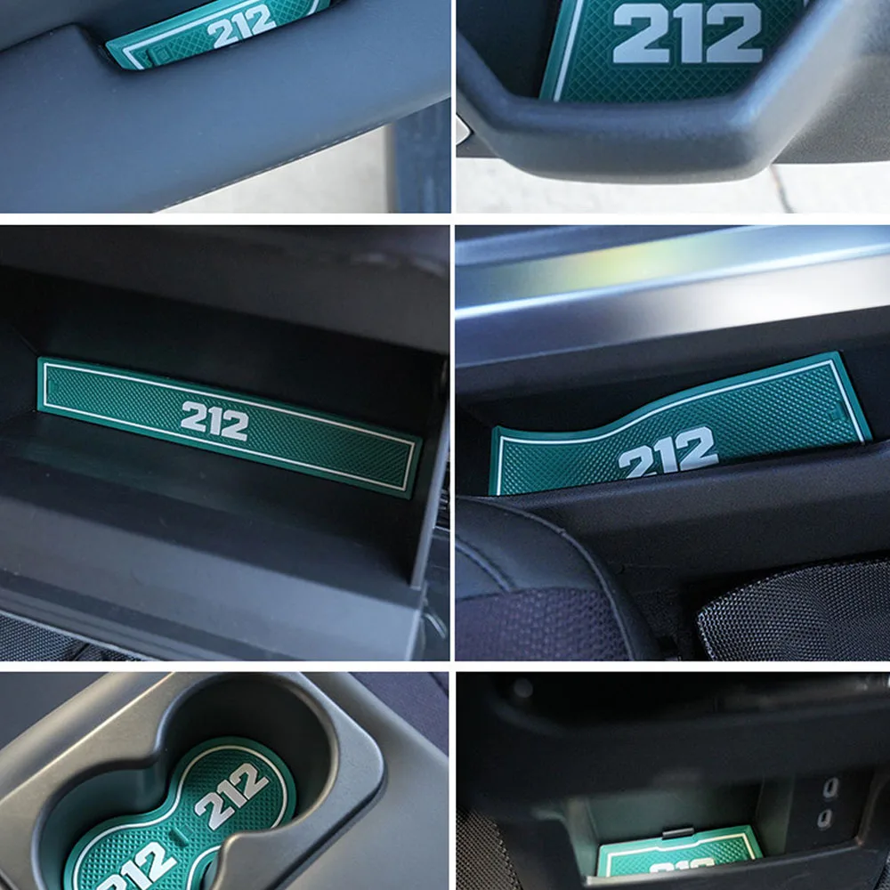 For BAIC 212 T01 2024-2026 Interior Modification Explorer 01 Door Pocket Anti Slip Mat Storage Box Dust Guard Liner Accessories
