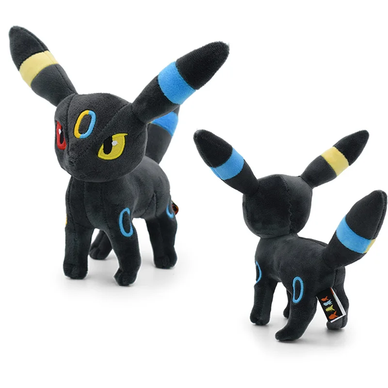 

Umbreon Pokemo Plush Stuffed Toys Doll Kawaii Anime Shiny Umbreon Plush Toy Soft Peluche Pokemon for Children Kids Gifts