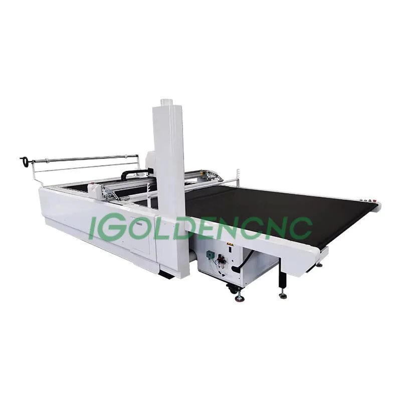 Máquina de corte de pano têxtil jeans, tecido de malha, máquinas de corte de pano automático, máquina de corte multicamadas