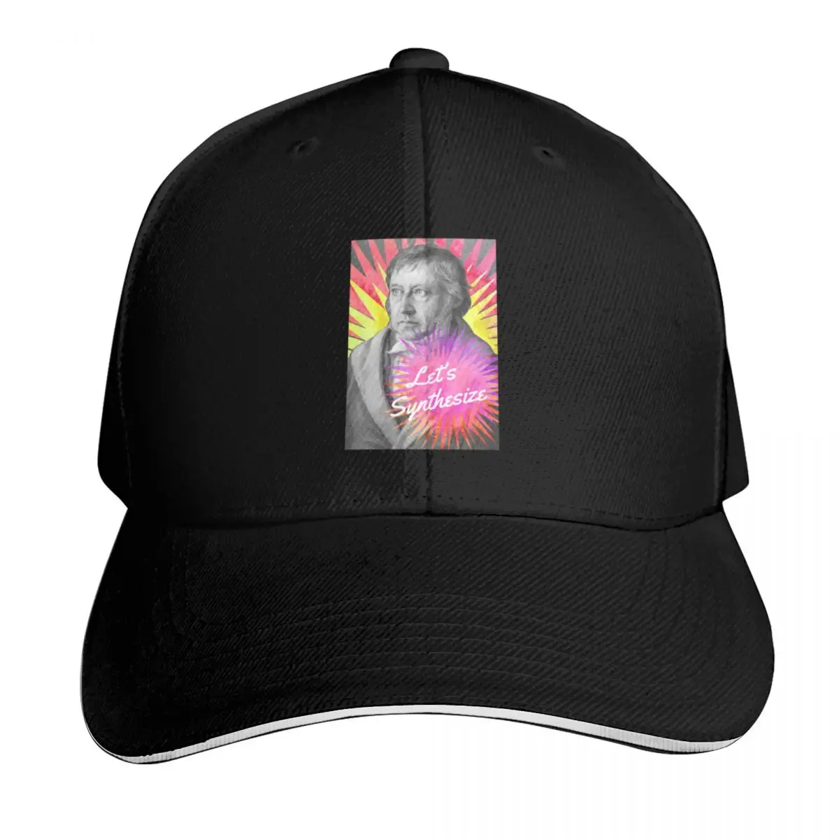 Gorra de béisbol del filósofo Valentine Hegel, sombrero Vintage de gran tamaño para hombre, nuevo sombrero de diseñador para hombre y mujer