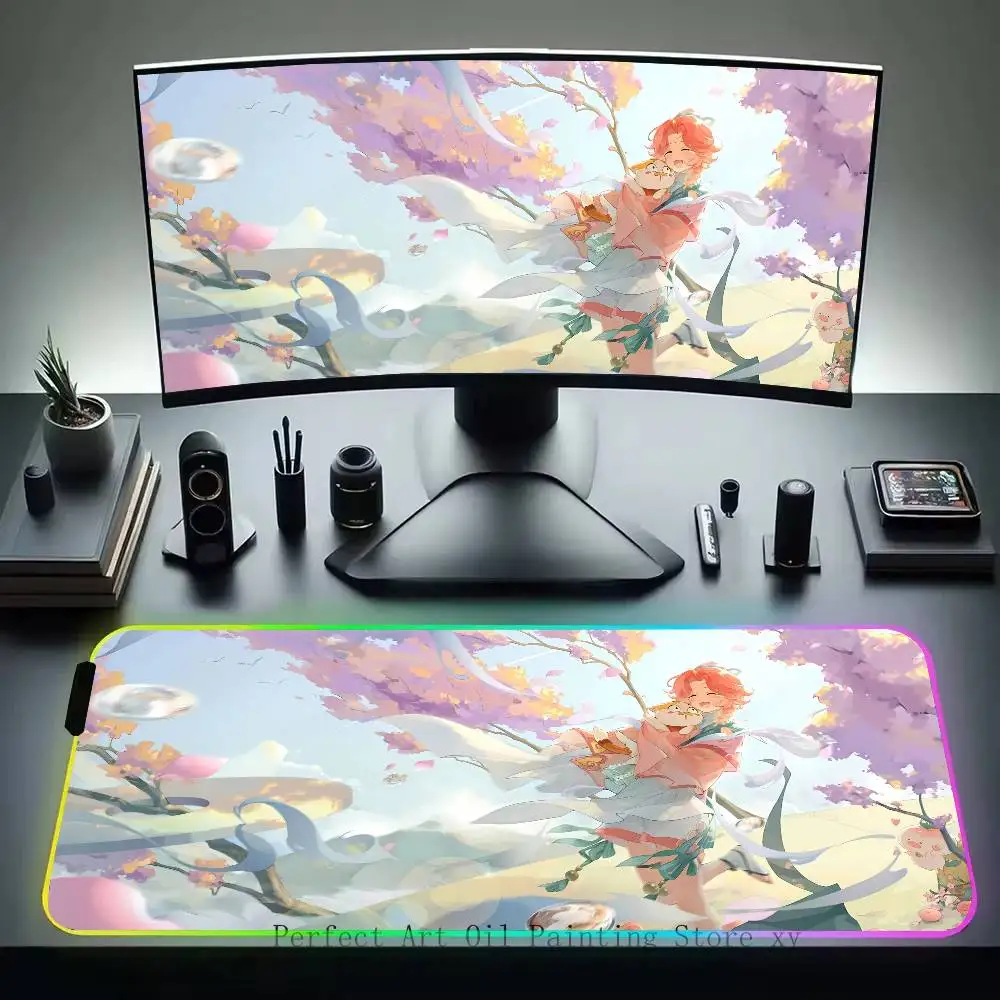 The Tale Of Food Game Mousepad Non-slip Suitable For Office Computers Laptops E-sports Game Desk Mats XXL Keyboard