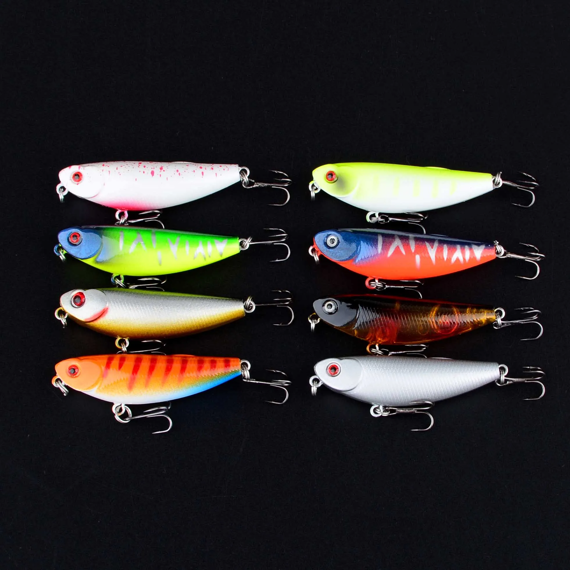 Micro señuelo duro flotante tipo Minnow para lubina, carpa y barracuda - imagen 4