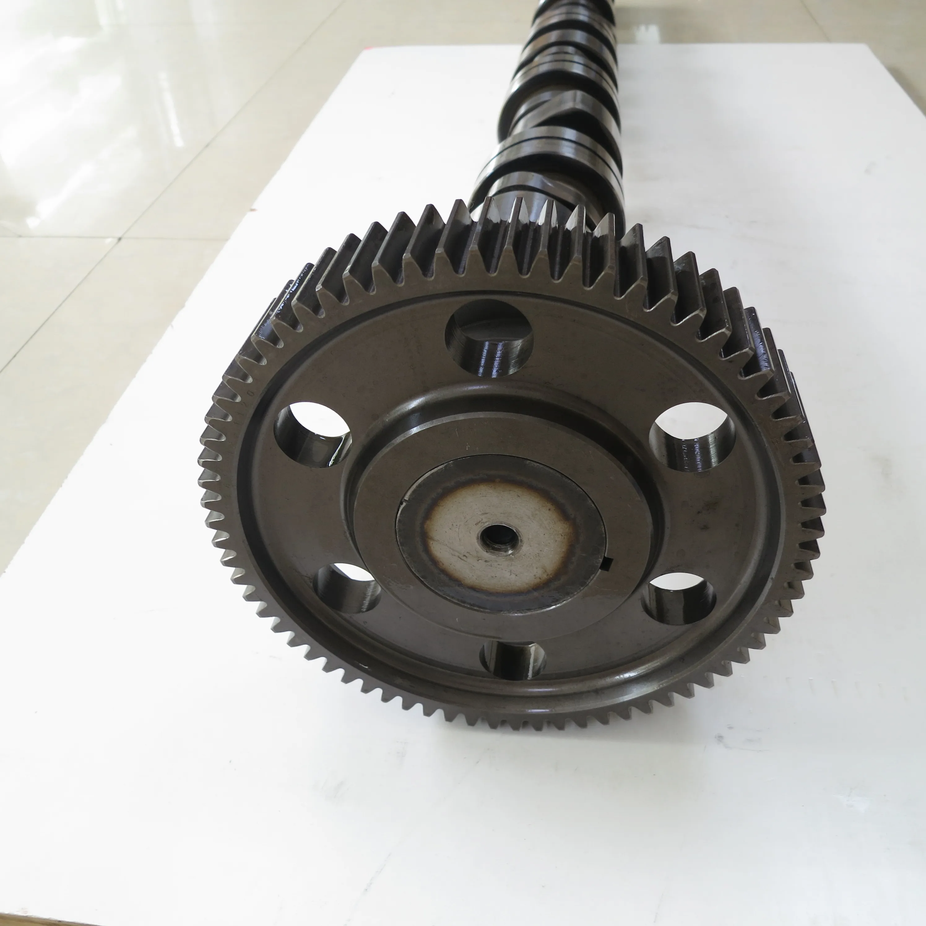 High Quality Camshaft 6240-41-1200 Forged Steel for Construction Machinery Marine Excavator Drilling Engine Spare Parts