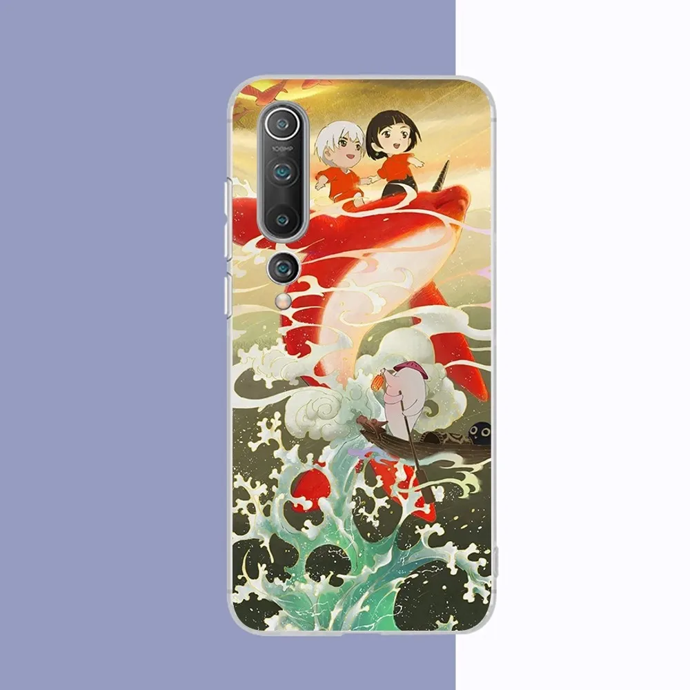 Big Fish & Begonia cartoon Phone Case for Samsung S21 A10 for Redmi Note 7 9 for Huawei P30Pro Honor 8X 10i Cover