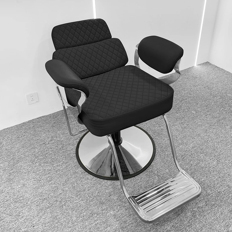 ماكياج التجميل كرسي حلاق صالون خمر صالون البراز كرسي حلاق فاخر انتظار Cadeira Barbeiro الأثاث التجاري