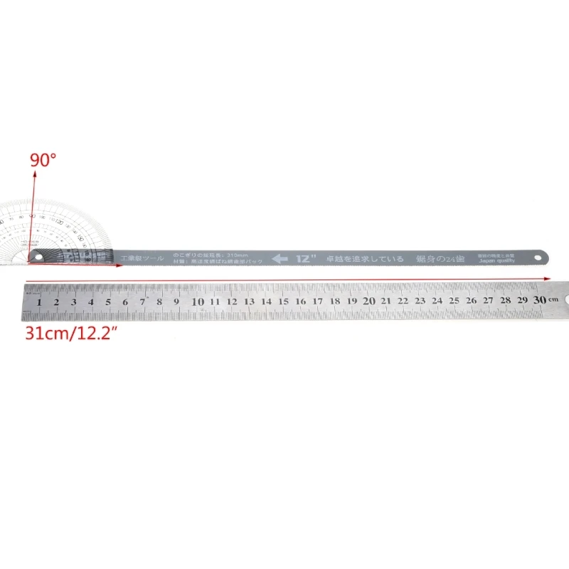 300mm 12-inch Mini Hacksaw Blade Stainless Steel Hand Saw Blade Frame