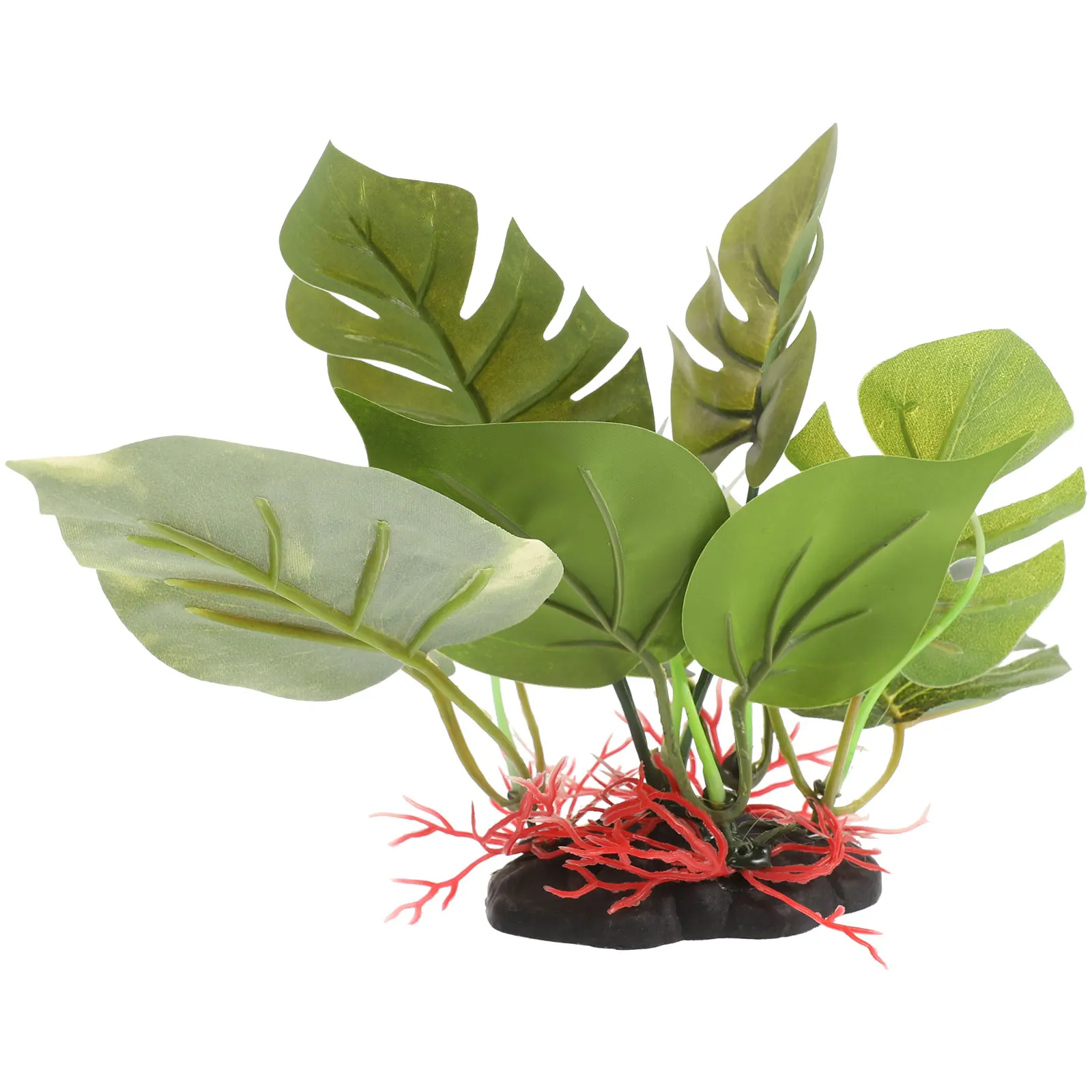 

Artificial Decoration Plants for Fish Tank Aquarium Accessories Pink Root Pine Plants Aquarium Decor Plastic Fish Tank Lifelike