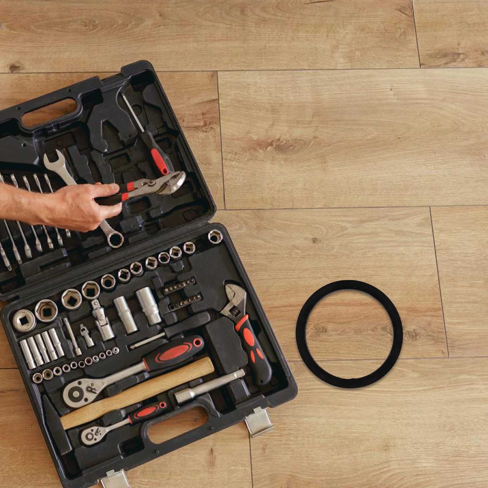 

1pc Silicone Heater Gasket For Outdoor Patio Heaters High Temperature Resistance Gas Heater Ring Replacement