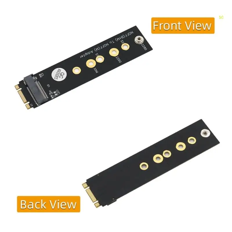 Dễ dàng cài đặt Bộ chuyển đổi M.2 (NGFF) Key B + M sang Key M cho Dropshipping loại 2242/2260/2280