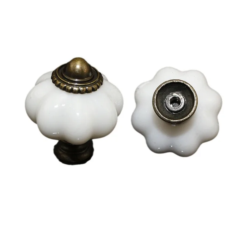 12 قطعة مقابض أدراج السيراميك مقابض سحب أجهزة خزانة المطبخ السرير الجدول يسحب اكسسوارات أثاث مقابض خزانة الملابس