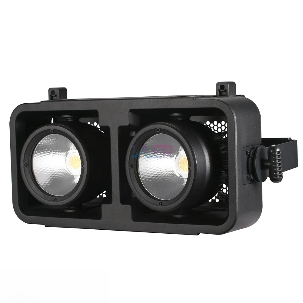 2x200W Two Eyes Audience Light Waterproof Blinder Stage Par Lights DMX Control For DJ Theater Photostudio Party Show DJ Wedding