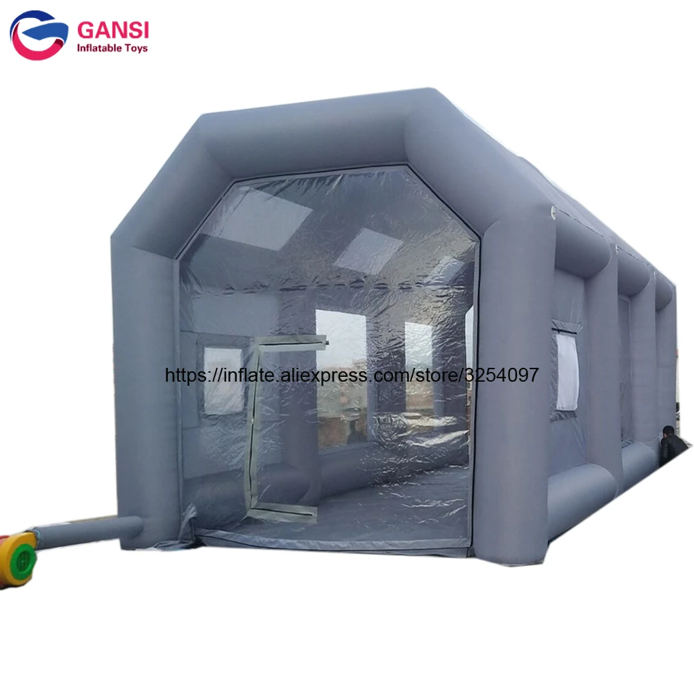 

Outdoor Garage Shelter Inflatable Paint Booth Carport Giant Car Tent Workstation Airbrush Spray Booth