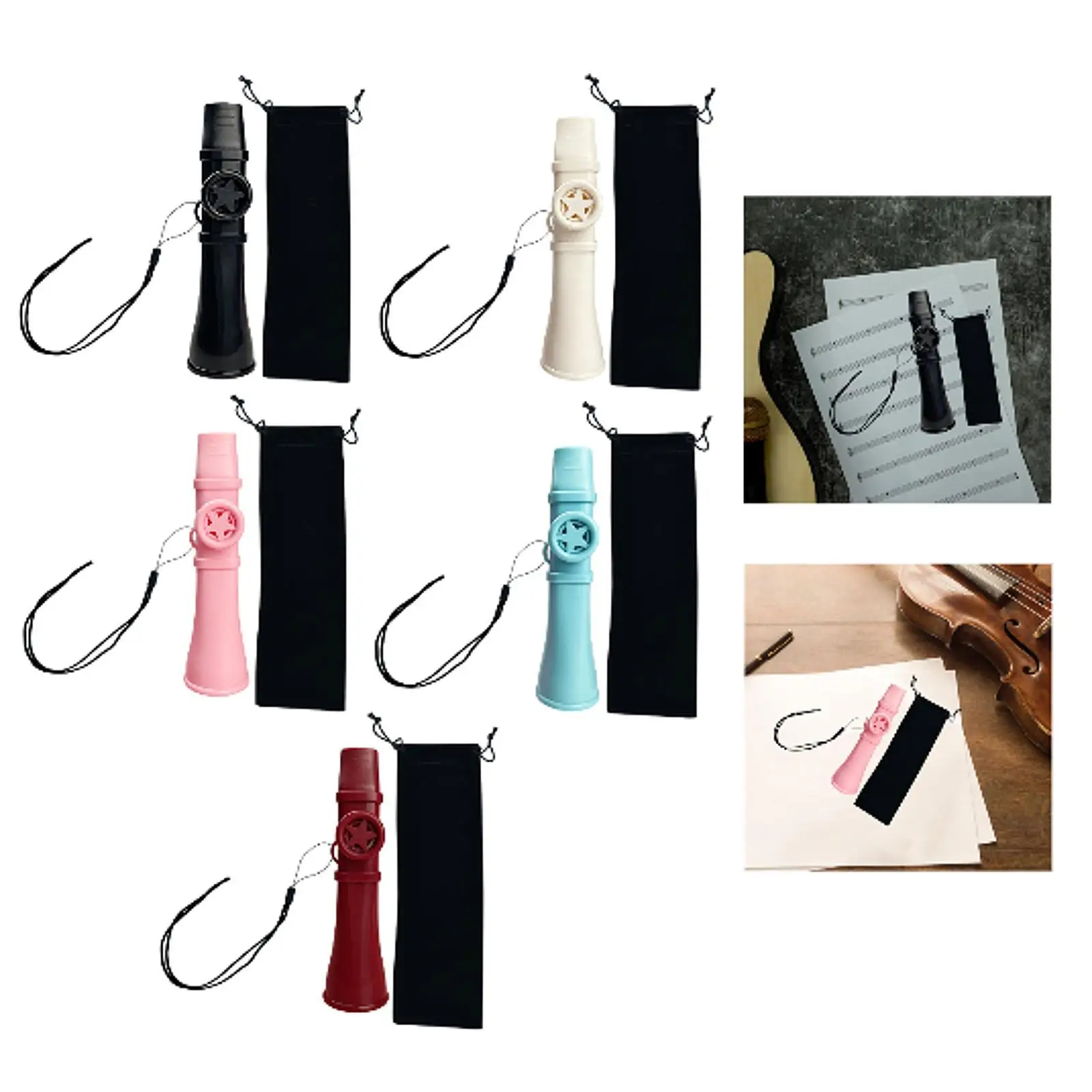 Kazoo Gift Good Companion 바이올린 피아노 키보드용 입 플루트 연주하기 쉬운