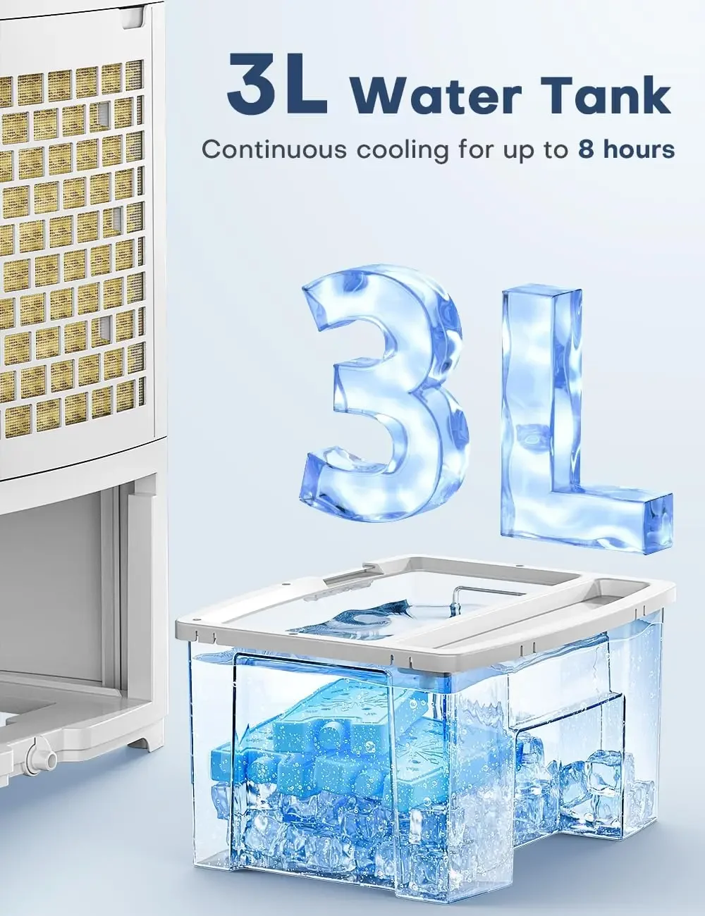 Refrigeración y comodidad, unidad de aire acondicionado portátil de eficiencia energética, Ideal para uso doméstico o de oficina, ajustes ajustables para Pers