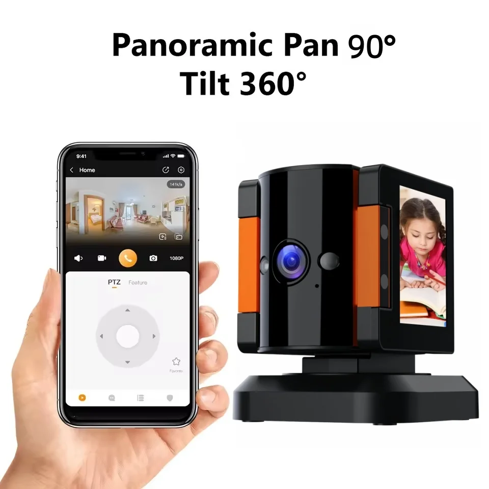 Video call-enabled security wireless camera, suitable for watching over children and the elderly