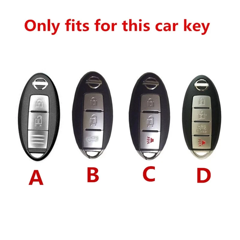 Leather Car Key Remote Cover Case For Nissan Qashqai J10J11 X-Trail t31t32 kicks Tiida Pathfinder Murano Note Juke For Infiniti