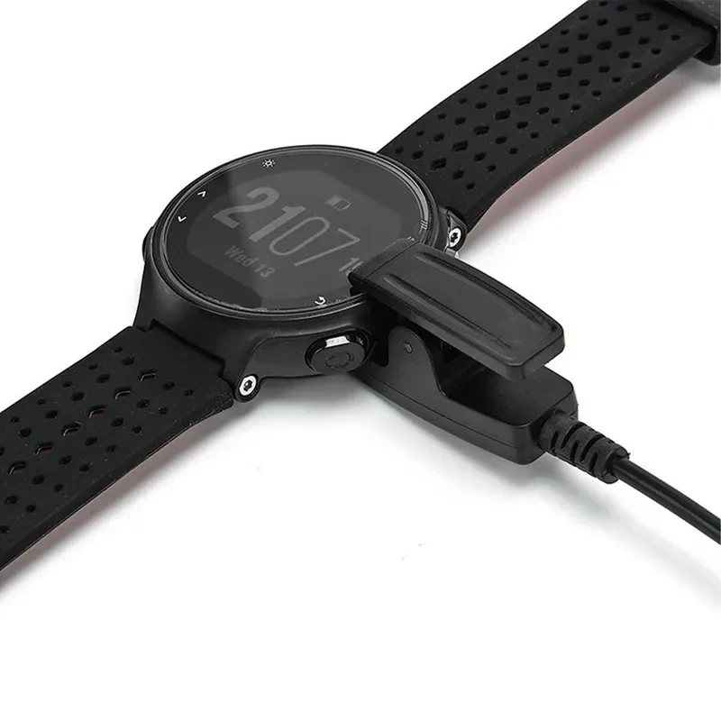 Universal Charging Cable Clip for Garmin 4-Pin Smart Watch Vivomove Trend Lily 2 Forerunner Approach ForeAthlete 735XT Series