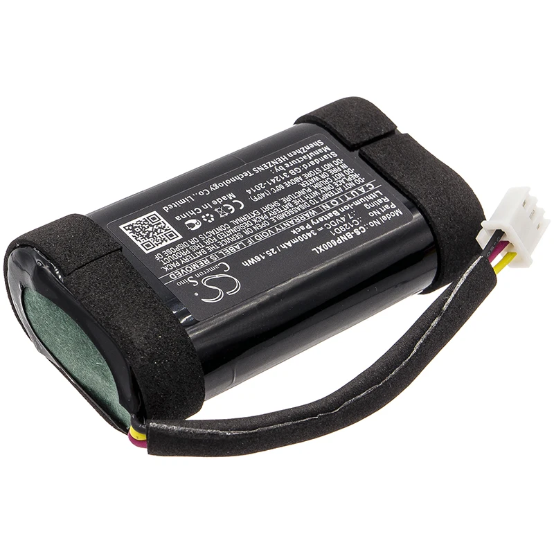 CS Replacement Battery for Bang & Olufsen BeoPlay P6,11400,1140026 PN:C129D1,2INR19/66 3400mAh / 25.16Wh