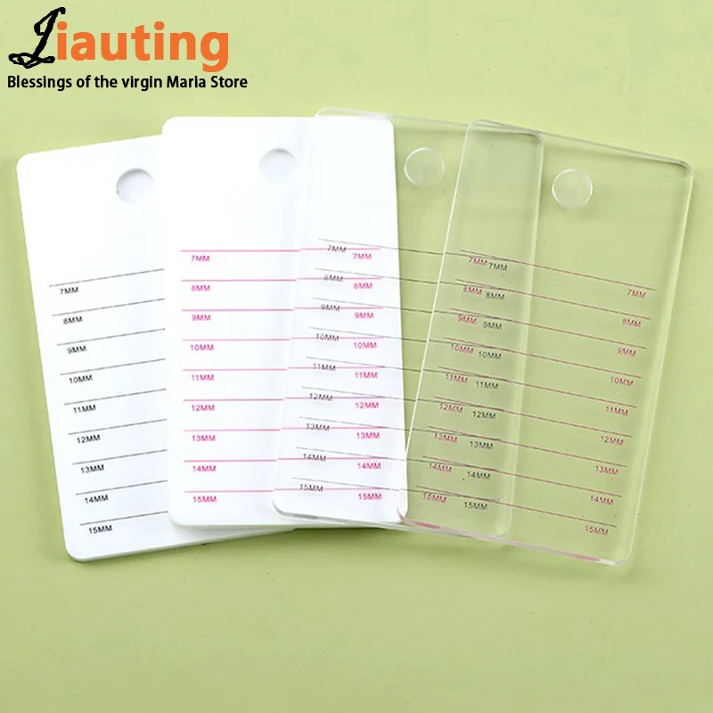 1Pcs Lash Extensions Mixed Tray Eyelash Organising Tile Eyelash Board Beauty Tools Eyelash Pad Makeup Tool