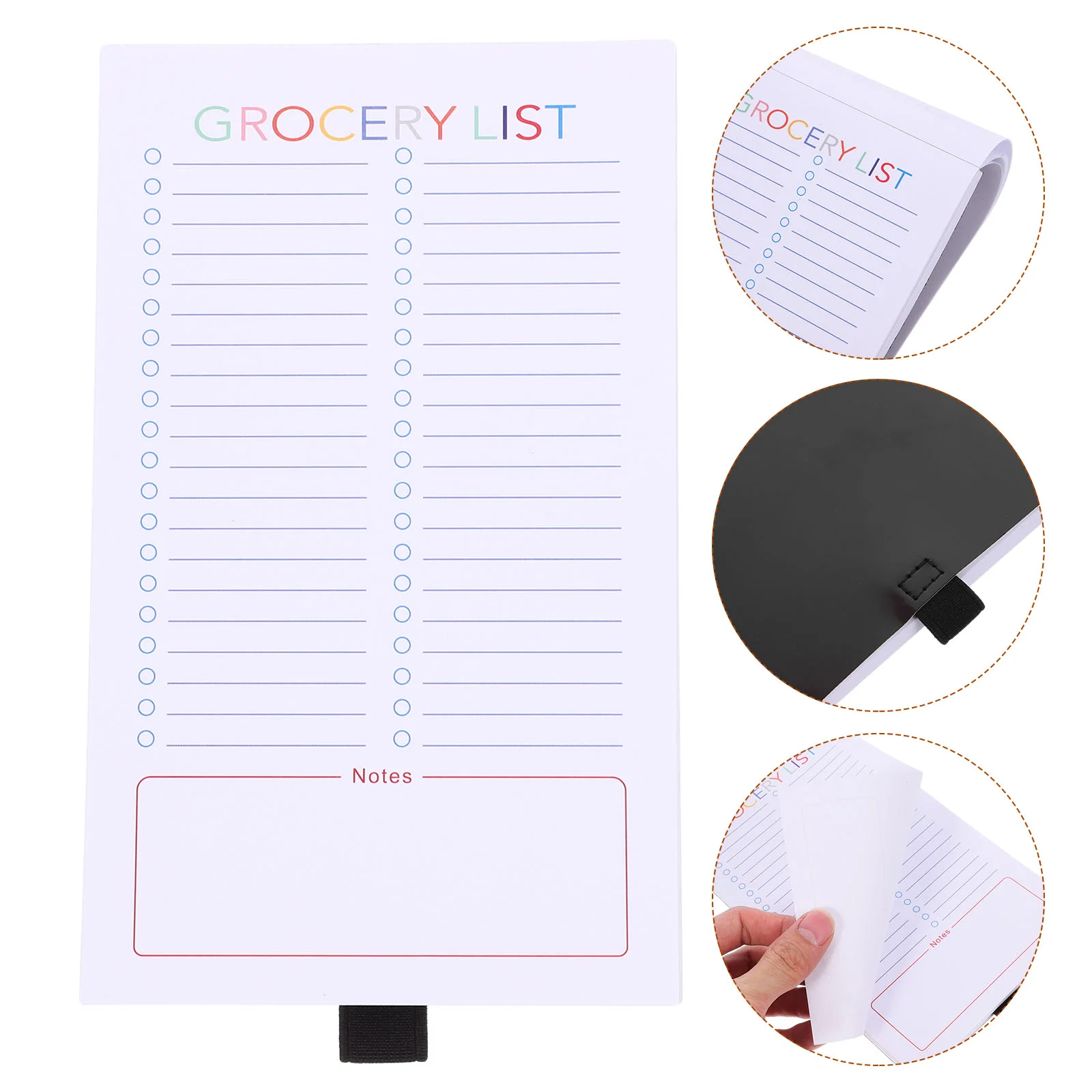 Notebook List Shopping Notepads Small Writing Paper Practical Grocery Students Stationery Memo Daily Planning