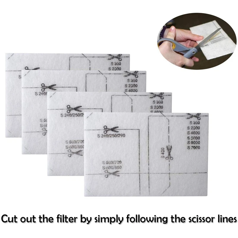 Sanq 6713110 filtro de ar limpo para miele aspirador de pó esteira do filtro com 3944711 ar limpo pacote filtro 8