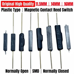 100PCS Plastic Magnetic Contact Reed Switch GPS-16A/16B/14A/14B/11B/11A SMD Normally Open Normally Closed NO NC Induction Sensor