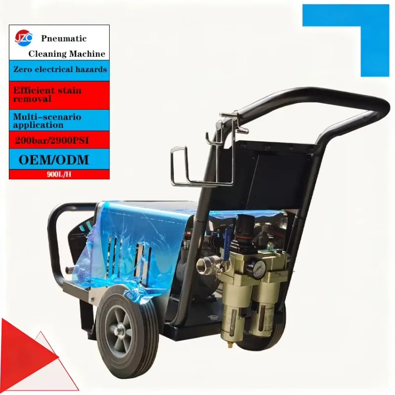 New Heavy Duty High Pressure Cleaner 200 Bar With Stainless Steel Cover 9.5HP Cold Water Cleaning 15L/min Flow Rate