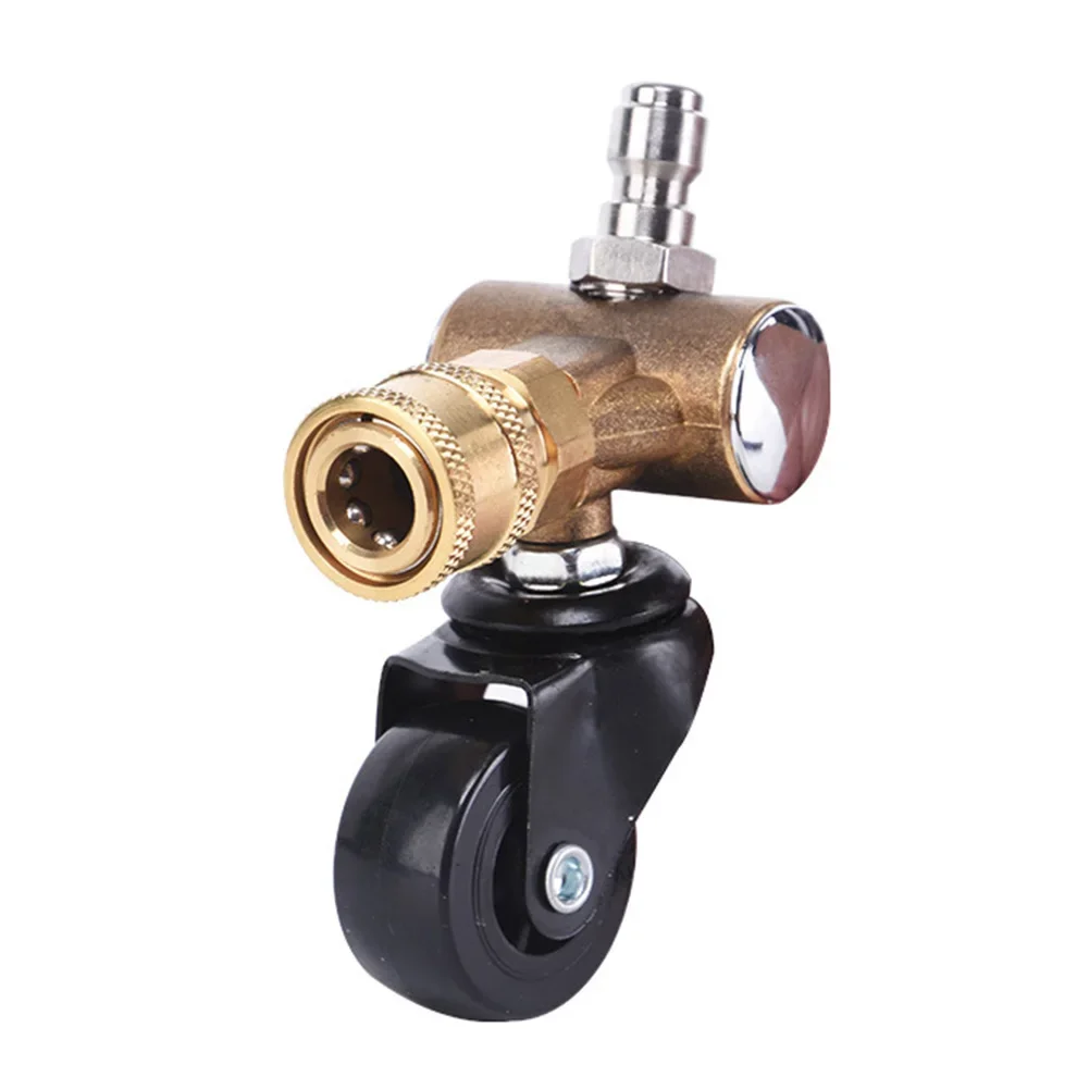 

Вертлюжное колесо, 1/4 дюйма, 4000 фунтов на квадратный дюйм, черное, для очистителя высокого давления, быстрое подключение, абсолютно новое, высокое качество