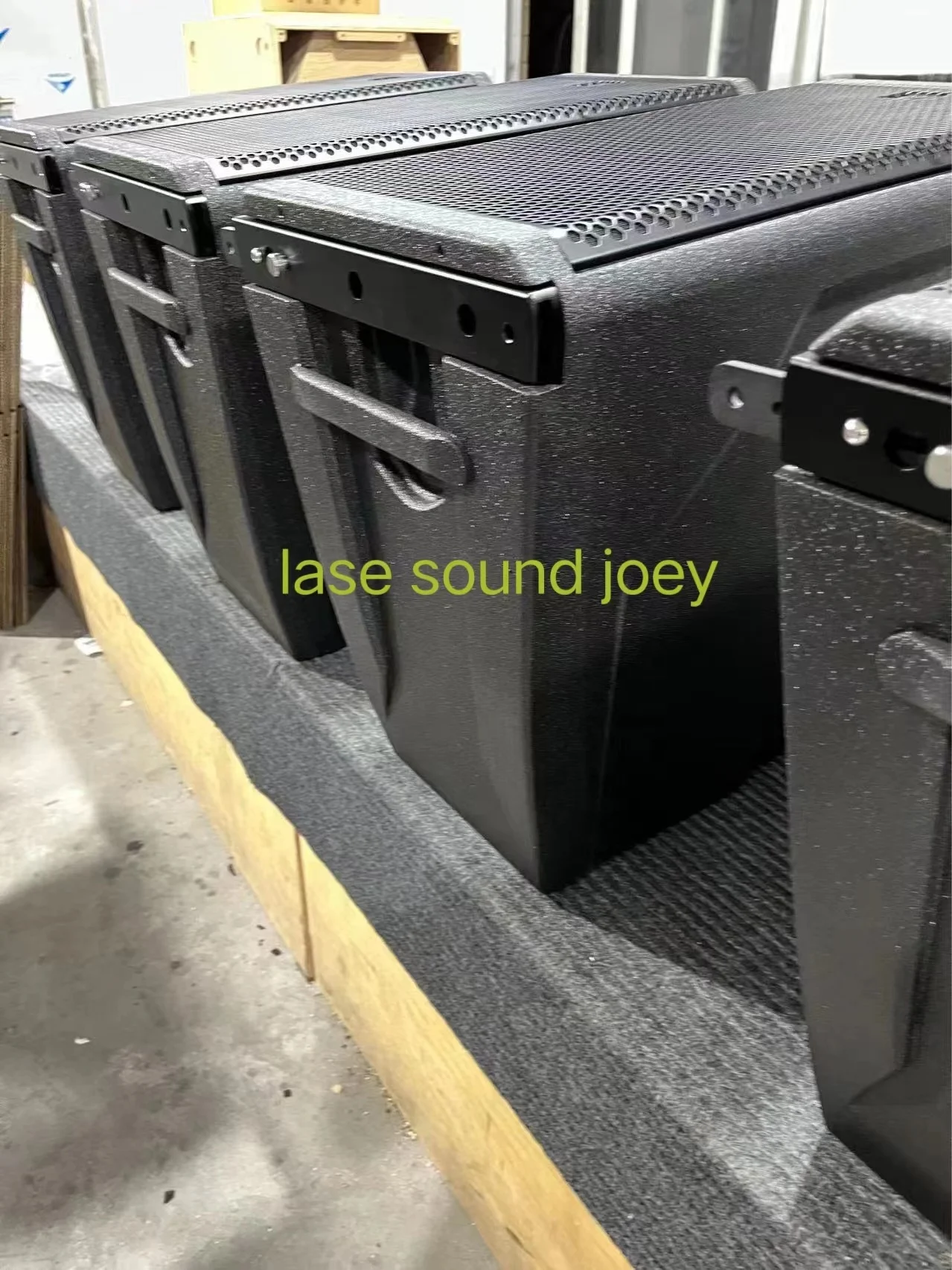 Line array speaker HDL 28 passive/active double 8 inch powered sound system