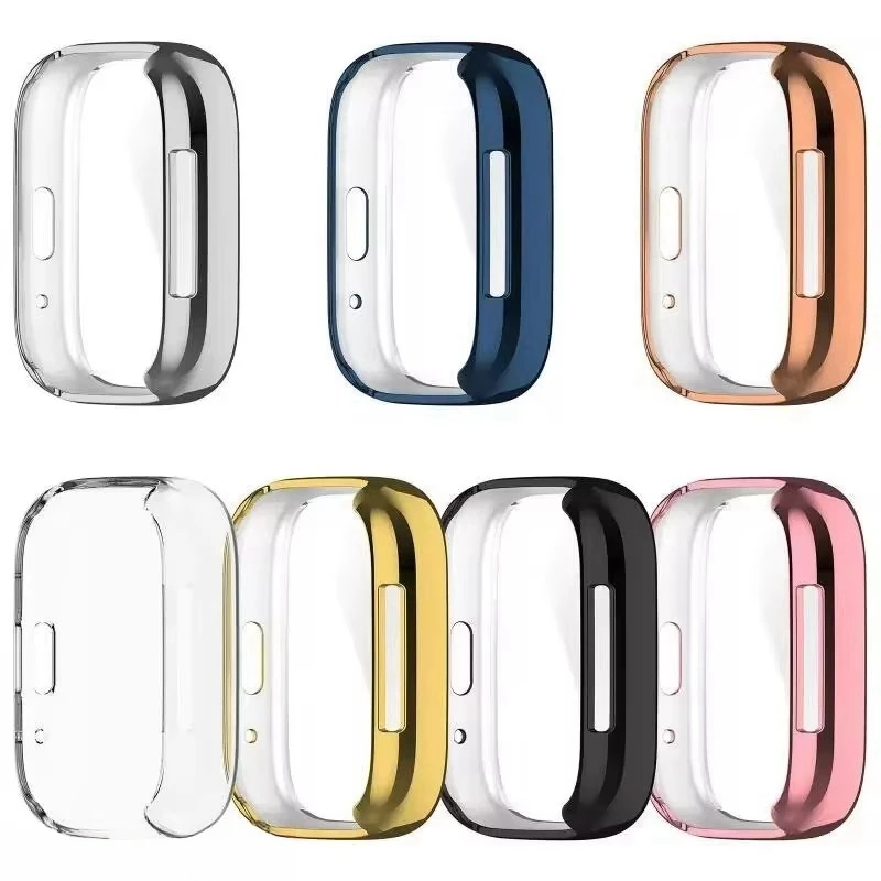 3PCS Soft TPU Case For Redmi Watch 4  3 Active Smart Watchband Screen Protector Silicone Cover for Xiaomi Redmi Watch4 3Avtive image 3